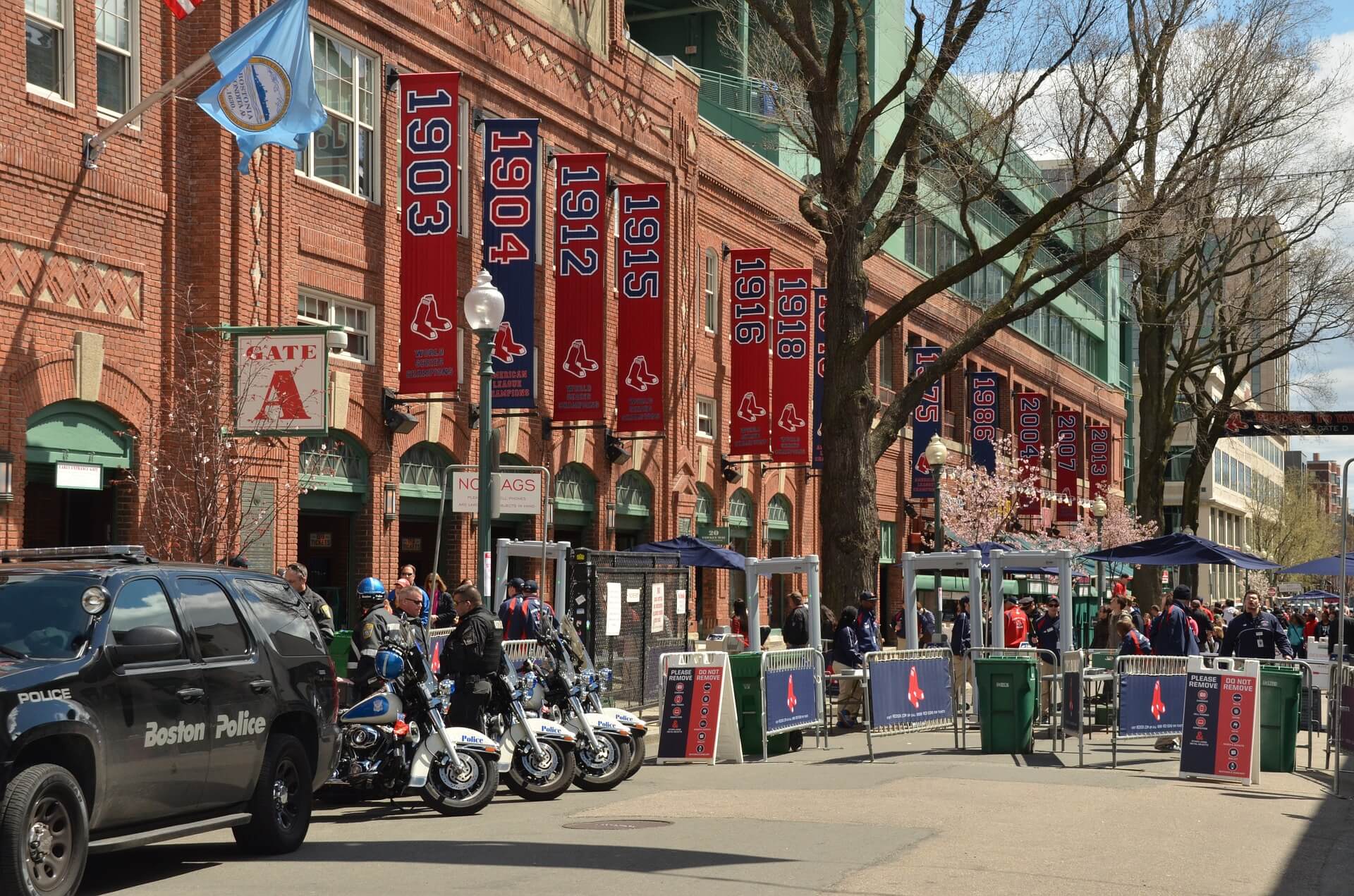 outside fenway park