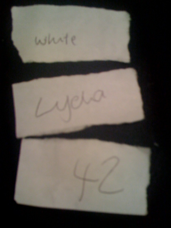 the "magic" answers from lydia's card trick
