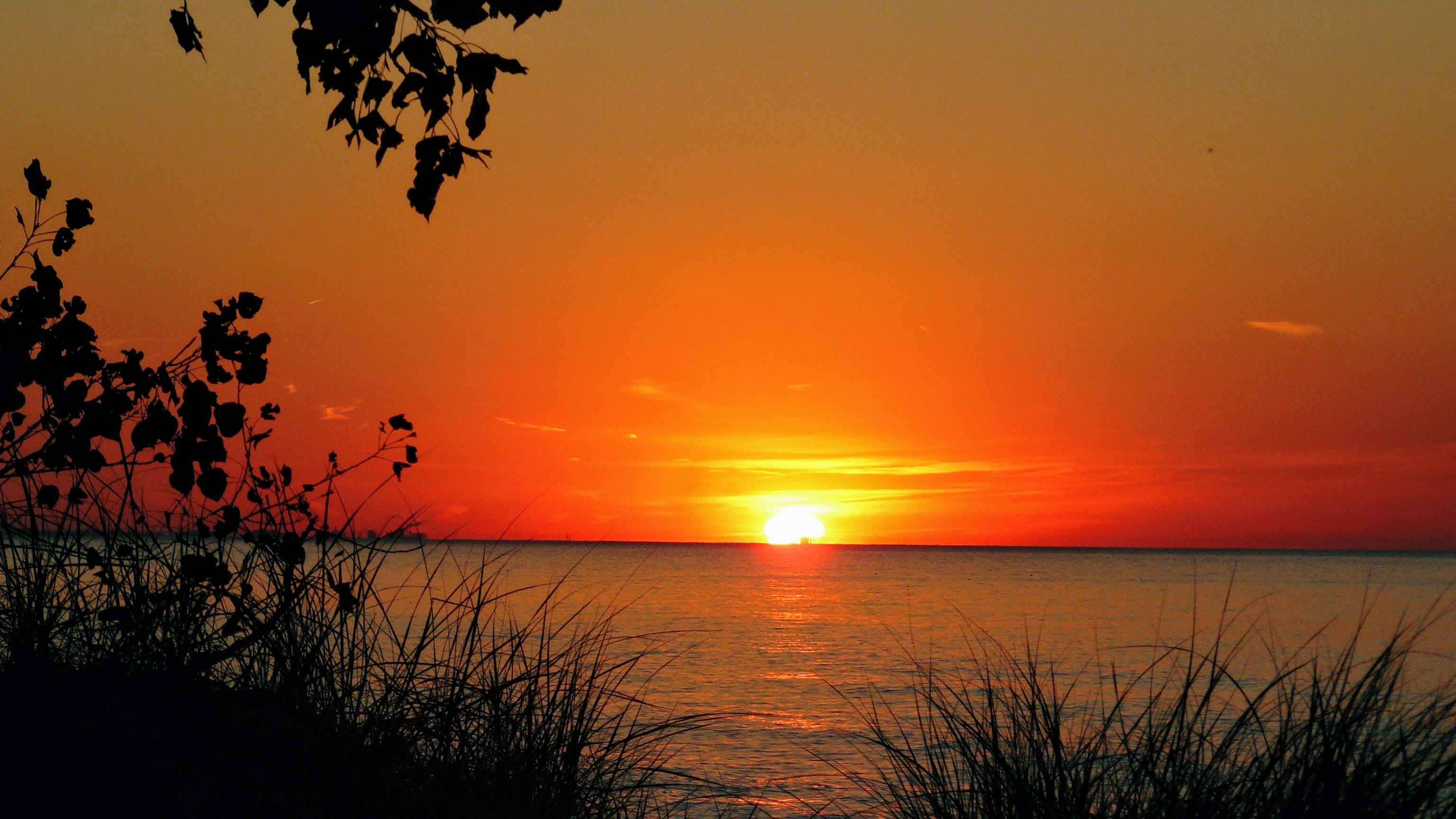 sundown in ogden dunes, indiana back in 2010