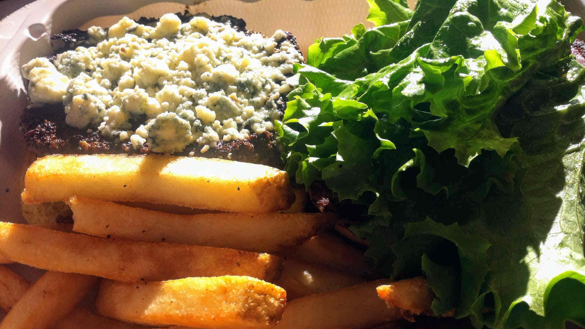 best blue cheese cheeseburger in northwest indiana