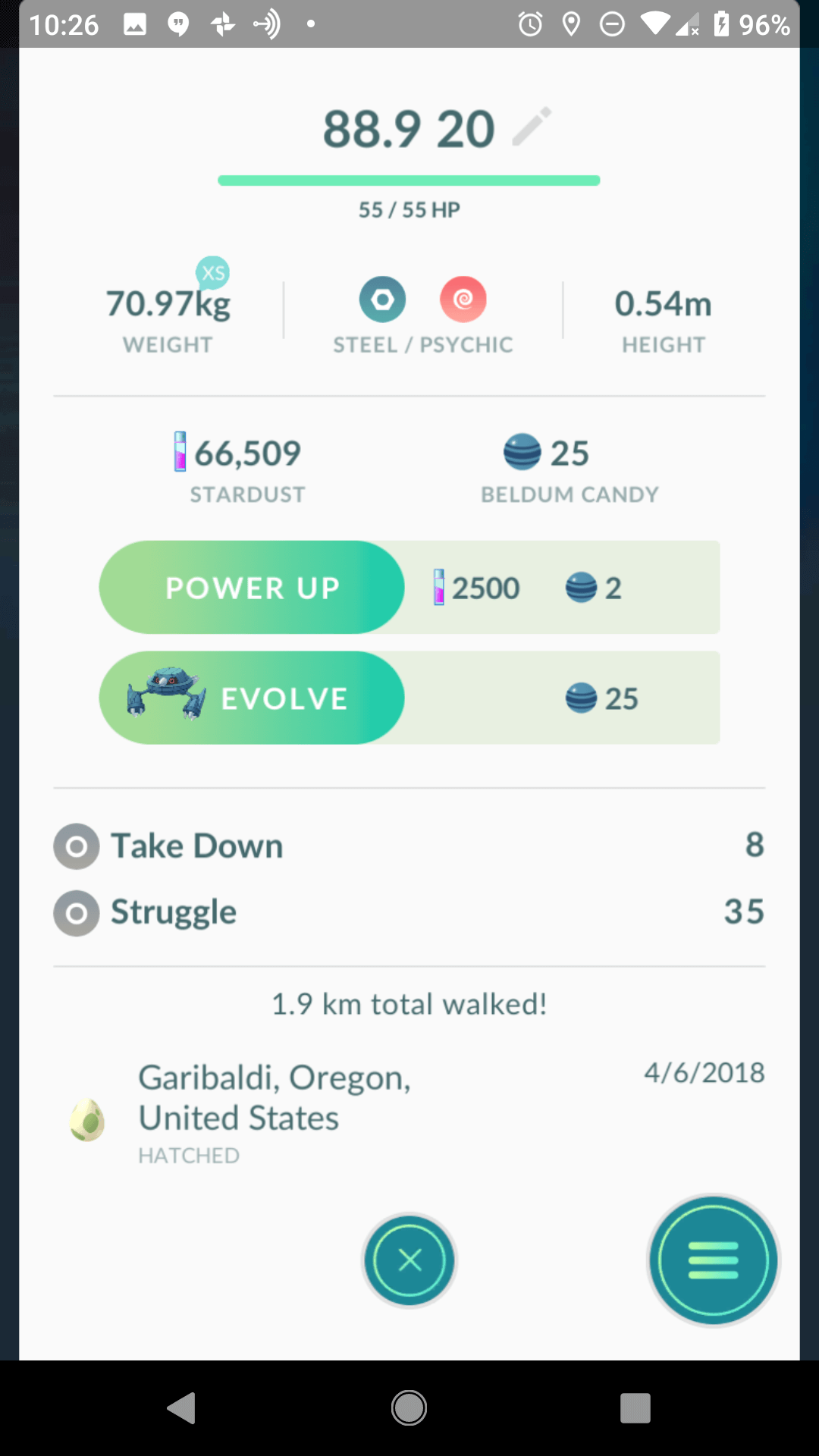 2018 community day beldum reject