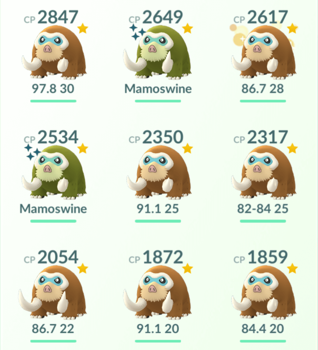 community day swinub haul part 1