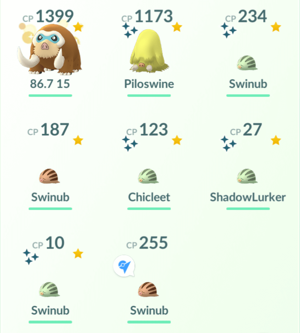 community day swinub haul part 2